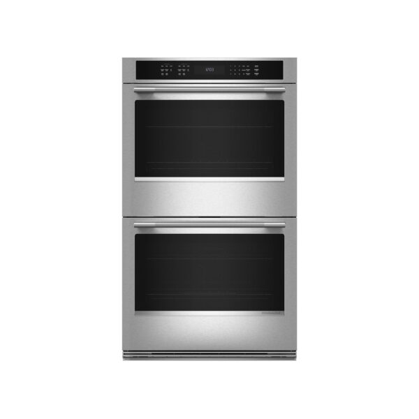 KitchenAid 30-inch Electric Double Wall Oven with No Preheat Air Fry Mode – PrintShield Stainless