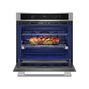 KitchenAid 30-inch Electric Single Wall Oven with No Preheat Air Fry Mode – PrintShield Stainless view 2