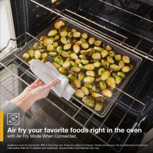 Whirlpool® 30-inch Smart Single Wall Oven with Fan Convection and Air Fry Mode view 4