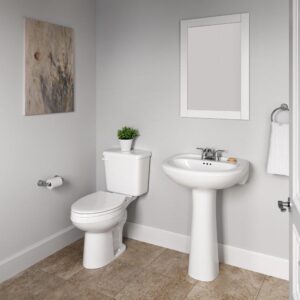 PROFLO Greenlee Round Toilet Bowl Only view 3