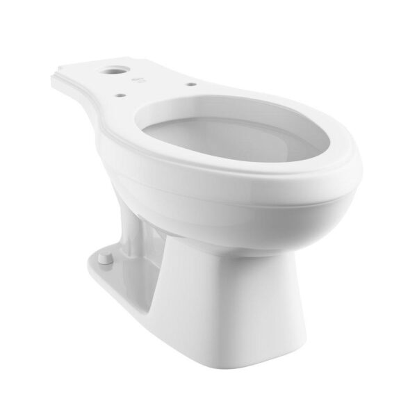 PROFLO Elongated Flush Valve Toilet Bowl Only – Less Flushometer