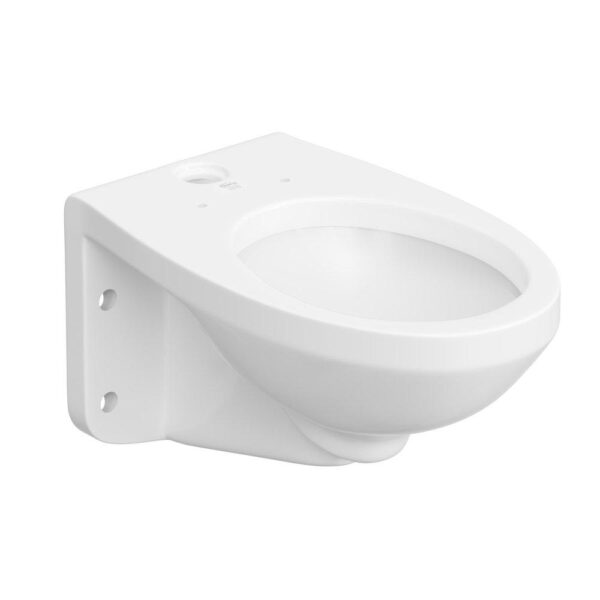 PROFLO Elongated Wall Mount Flush Valve Toilet Bowl Only – Less Flushometer (ADA)