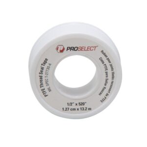 ProSelect 1 in. x 520 in. White PTFE Pipe Thread Tape