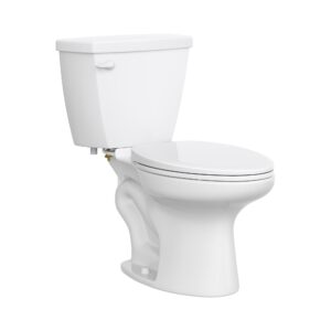 PROFLO Complete 1.28 GPF Comfort Height Elongated Two-Piece Toilet with 12 in. Rough-In view 2