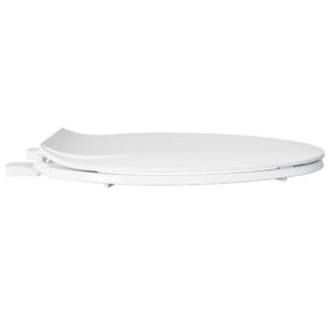 PROFLO Elongated Closed-Front Toilet Seat and Lid (Tizer Collection) view 4