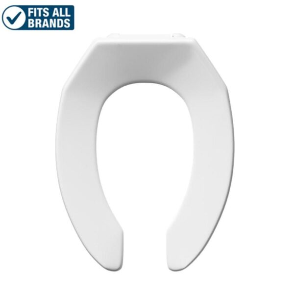 PROFLO Elongated Open-Front Toilet Seat