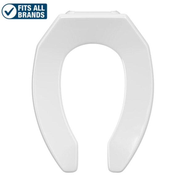 PROFLO Elongated Open-Front Toilet Seat