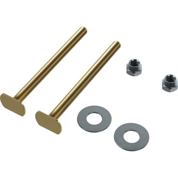 PROFLO 1/4″ x 20 Brass Plated Steel Closet Bolt