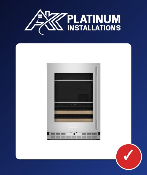 Refrigerator Installation – Under-Counter / Beverage Center