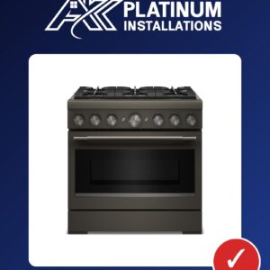Pro Range Installation – Dual Fuel, Under 48 in.