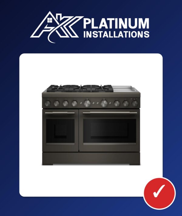 Pro Range Installation – Dual Fuel, 48 in. or Larger