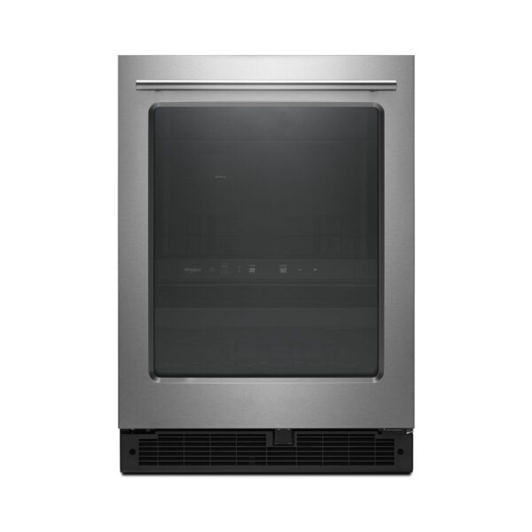 Whirlpool® 24 Inch Wide Undercounter Beverage Center with Towel Bar Handle, 5.2 Cu. Ft.