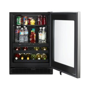 Whirlpool® 24 Inch Wide Undercounter Beverage Center, 5.2 Cu. Ft. view 2