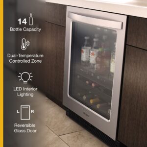 Whirlpool® 24 Inch Wide Undercounter Beverage Center, 5.2 Cu. Ft. view 5