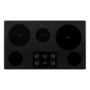 Whirlpool® 36-inch Electric Ceramic Glass Cooktop with Two Dual Radiant Elements view 2