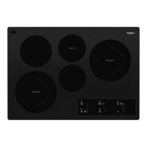 Whirlpool® 30-inch Electric Ceramic Glass Cooktop with Two Dual Radiant Elements and WiFi view 2