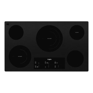 Whirlpool® 36-inch Electric Ceramic Glass Cooktop with Triple Radiant Element and WiFi view 2