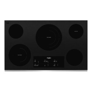 Whirlpool® 36-inch Electric Ceramic Glass Cooktop with Triple Radiant Element and WiFi