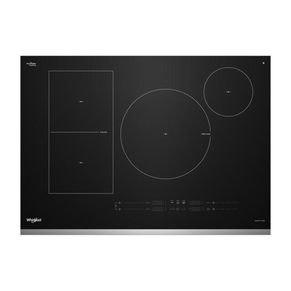Whirlpool® 30″ Intelligent Induction Cooktop with Temp Cook™ Technology and WipeClean™ Coating