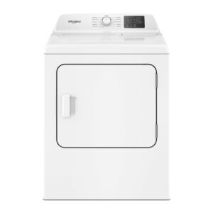 Whirlpool® 7.0 cu. ft. Electric Long Vent Dryer with Adaptive Dry - Vented Top Load Matching (WED4105LSW)