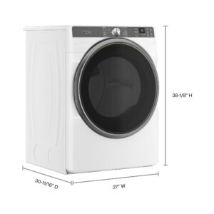 Whirlpool® 7.4 Cu. Ft. Smart Front Load ENERGY STAR® Electric Dryer with Steam Capabilities view 8
