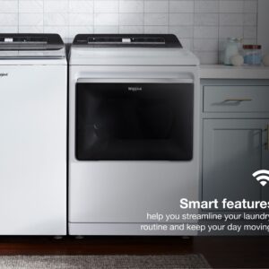 Whirlpool® 7.4 Cu. Ft. Smart Top Load Electric Dryer with Advanced Moisture Sensing view 5