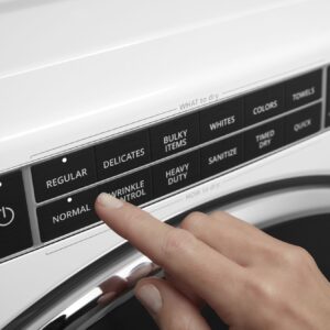 Whirlpool® 7.4 Cu. Ft. Front Load Electric Dryer with Steam Refresh and Sanitize Cycle view 6