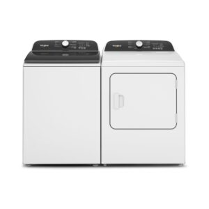 Whirlpool® 7.0 Cu. Ft. Long Vent Gas Moisture Sensing Dryer (WGD500CMW) view 8
