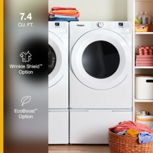 Whirlpool 7.4 Cu. Ft. ENERGY STAR Certified Front Load Gas Dryer with Wrinkle Shield Option view 5