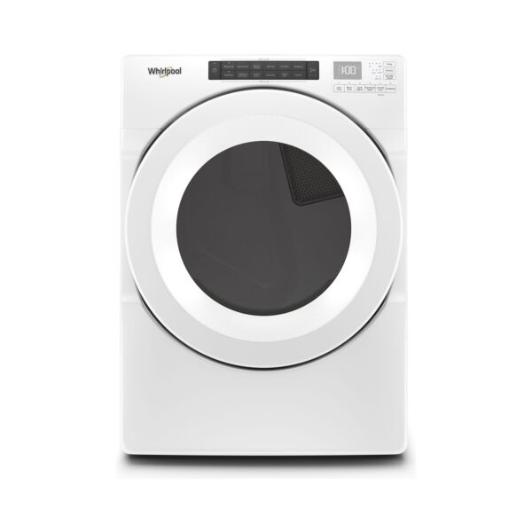 Whirlpool 7.4 Cu. Ft. Front Load Gas Dryer with Sensor Dry and Wrinkle Shield Option (WGD5620HW)