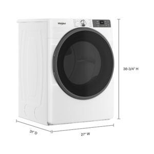 Whirlpool 7.4 Cu. Ft. Smart Front Load ENERGY STAR Gas Dryer with Wrinkle Shield Option view 5