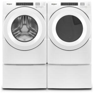 Whirlpool® 7.4 Cu. Ft. Front Load Heat Pump Dryer with Intuitive Touch Controls and Advanced Moisture Sensing view 4