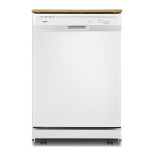 Whirlpool® Heavy-Duty Dishwasher with 1-Hour Wash Cycle