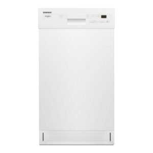 Whirlpool® Small-Space Compact Dishwasher with Stainless Steel Tub