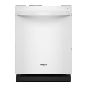 Whirlpool® 44 dBA ADA-Compliant Dishwasher Flush with Cabinets with 3rd Rack view 2