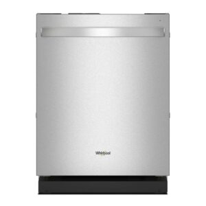 Whirlpool® 44 dBA ADA-Compliant Dishwasher Flush with Cabinets with 3rd Rack