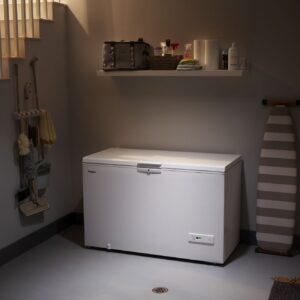 Whirlpool 16 Cu. Ft. Convertible Chest Freezer with 3 Storage Levels, 55 Inch Wide view 12