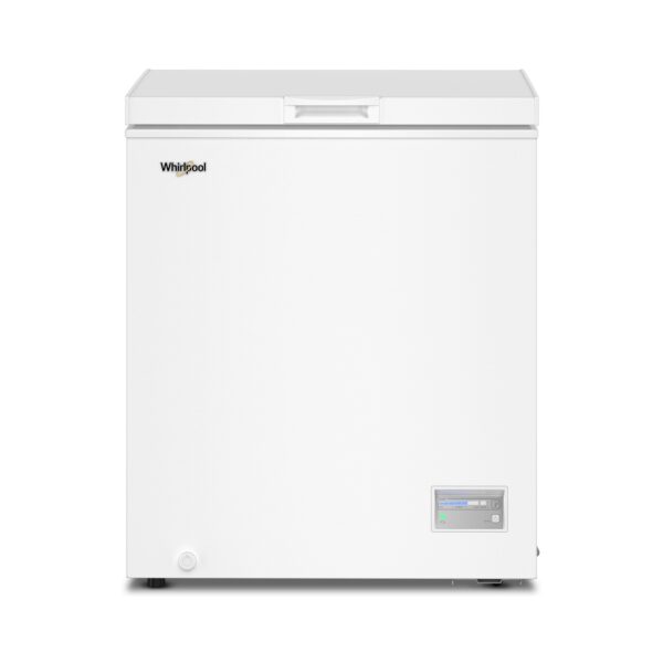 Whirlpool 5 Cu. Ft. Chest Freezer with 1 Storage Basket, White