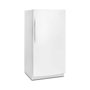Whirlpool 16 Cu. Ft. Upright Freezer with LED Interior Lighting, White view 4