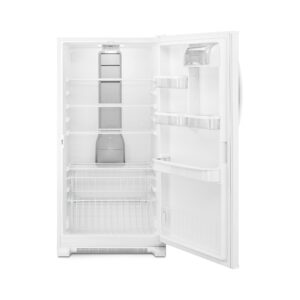 Whirlpool 20 Cu. Ft. Upright Freezer with Temperature Alarm, White view 3