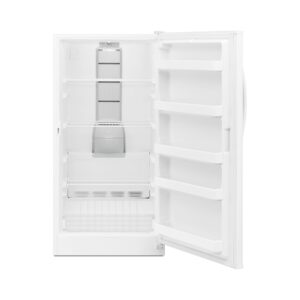 Whirlpool 16 Cu. Ft. Frost Free Upright Freezer, White view 3