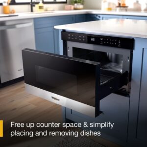 Whirlpool 24 Inch Built In Microwave Drawer with Sensor Cooking, 1.3 Cu. Ft. view 18
