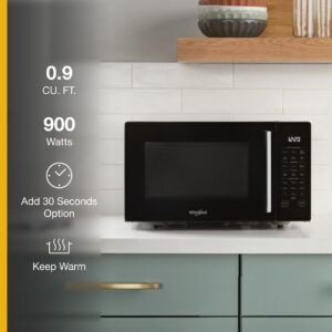 Whirlpool 0.9 Cu. Ft. Countertop Microwave with Electronic Touch Controls view 3