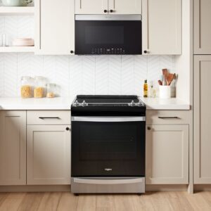 Whirlpool 1.1 Cu. Ft. Air Fry Over the Range Microwave with Advanced Sensing Technology view 9