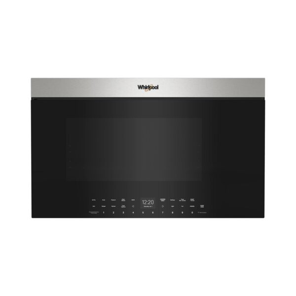 Whirlpool 1.1 Cu. Ft. Air Fry Over the Range Microwave with Advanced Sensing Technology
