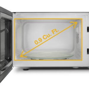 Whirlpool 0.9 Cu. Ft. Countertop Microwave with Steam Clean view 8