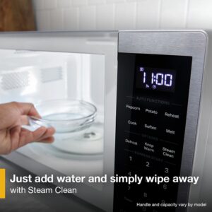 Whirlpool 0.7 Cu. Ft. Countertop Microwave with Steam Clean and 700 Watt Cooking Power view 6