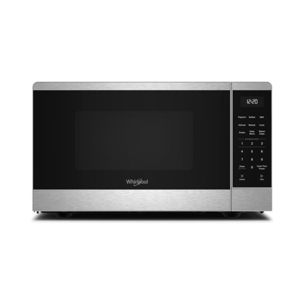 Whirlpool 0.9 Cu. Ft. Countertop Microwave with 5 Auto Cooking Modes, 900 Watt Cooking Power