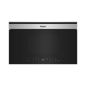 Whirlpool 30 Inch Built In Microwave Oven with Air Fry, 1,000 Watt Cooking Power