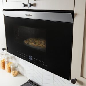 Whirlpool 1.1 Cu. Ft. Air Fry Over the Range Microwave with Flush Built In Design view 9